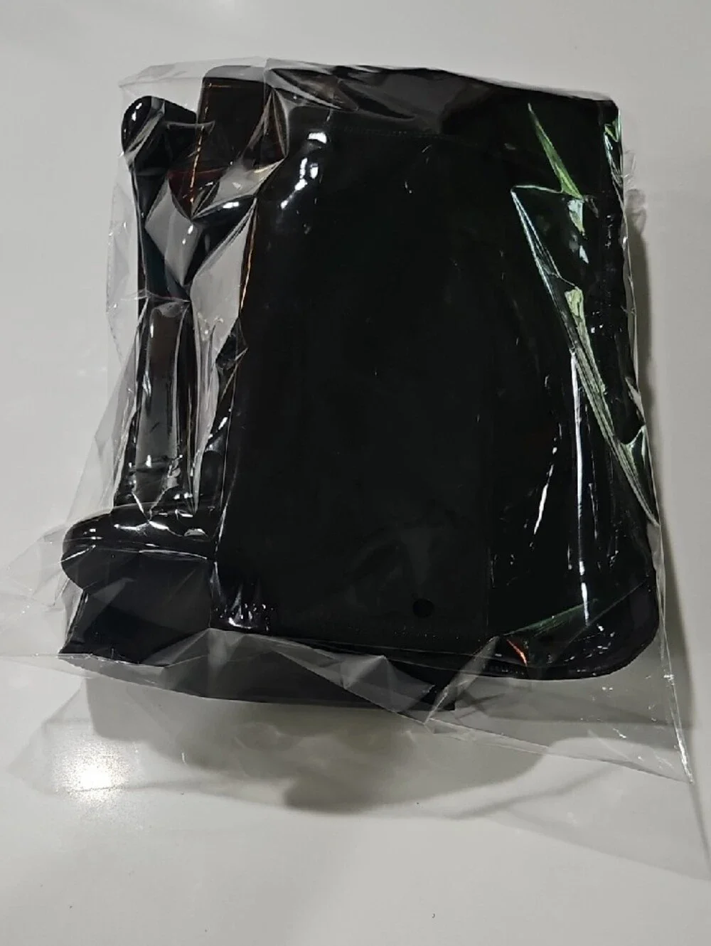 Angelica Kenneth Cole Black Patent Leather Over-the-Knee Block Heel Boots Sz 5M